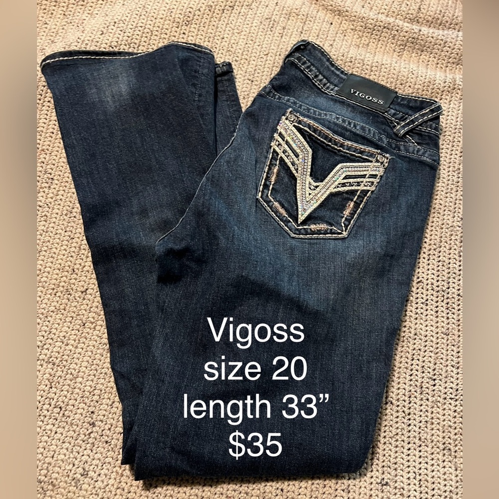 Vigoss jeans size 20 - Great shape